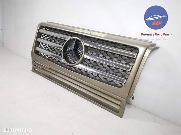 Grila Centrala Radiator Mercedes G Class AMG W463 2008 2009 2010 2011 2012 2013 2014 2015 2016 2017 - 3