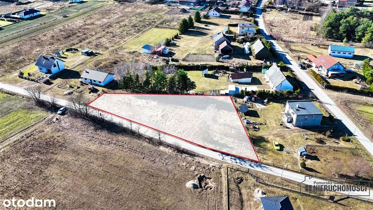 Działka budowlana 1940m2 | media | asfalt | Turowo-1