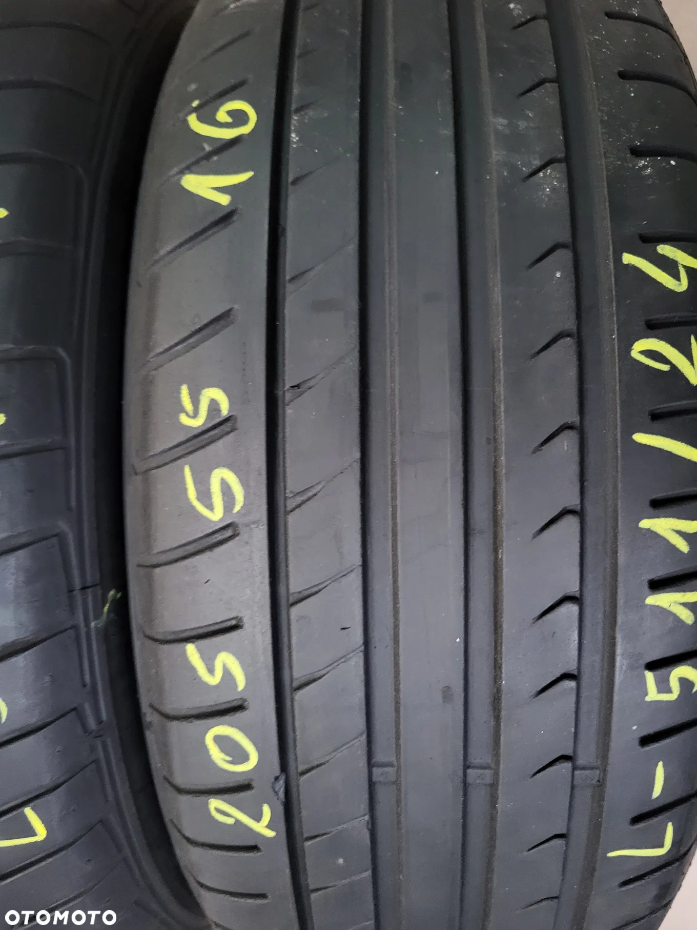 205/55r16 91V (L511/24)005 2szt 5mm Sport BluResponse DUNLOP LETNIE - 2