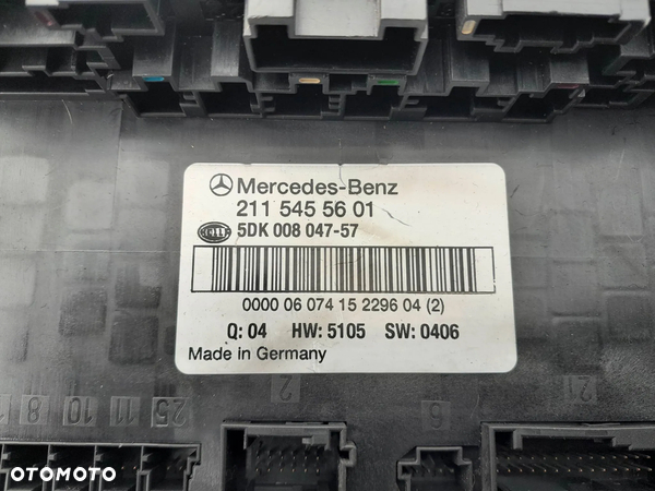 MODUŁ SAM BSI KOMFORTU MERCEDES W211 2115455601 - 3