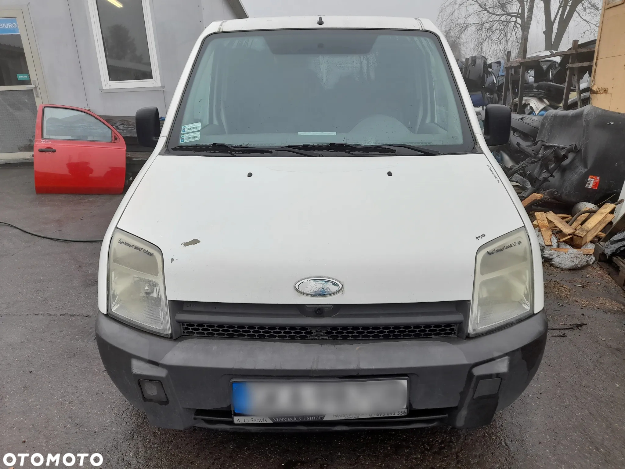 FORD TRANSIT CONNECT I MK1 DRZWI LEWY TYŁ LEWE TYLNIE Z KLAPY AA - 20