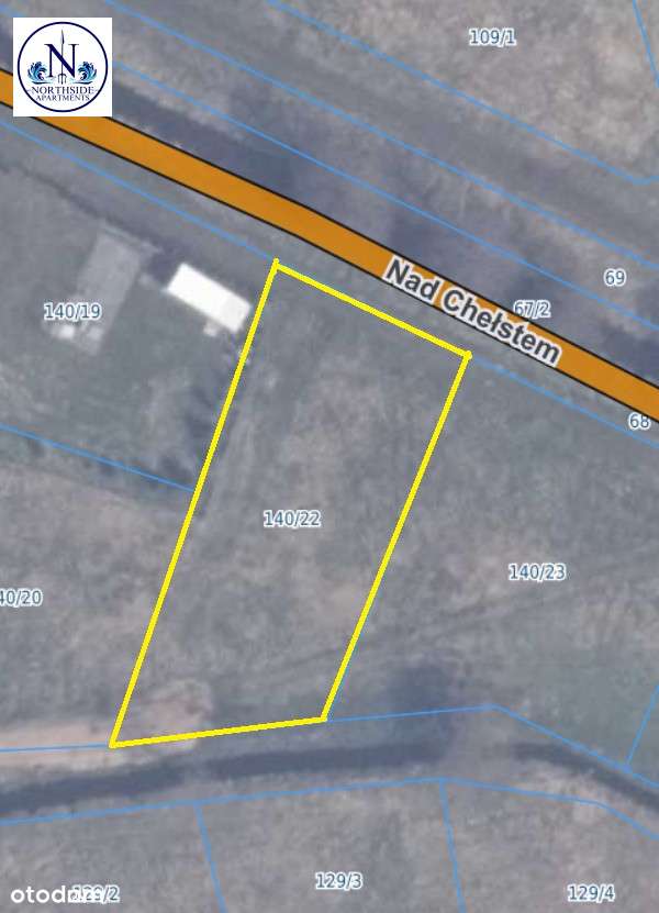 Sasino - Nad Chełstem - działka rolna na sprzedaż-1