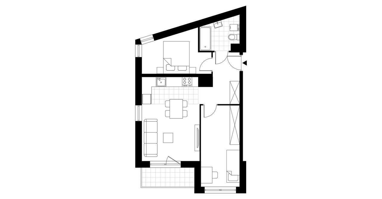 Piasta Park V​I | mieszkanie 3-pok. | G1-14 - Pełny obrazek: 4/7