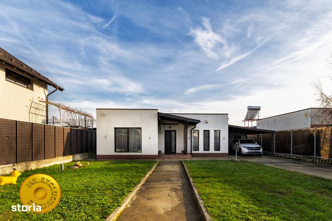 Casa pe parter, 3 camere, mobilata si utilata, Stefanesti-1