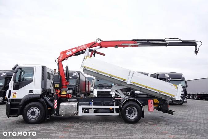 Iveco STRALIS /  310 / 4x2 /WYWROTKA - 5,3 M / HDS FASSI 135 - 8 M / EURO 6- - 2