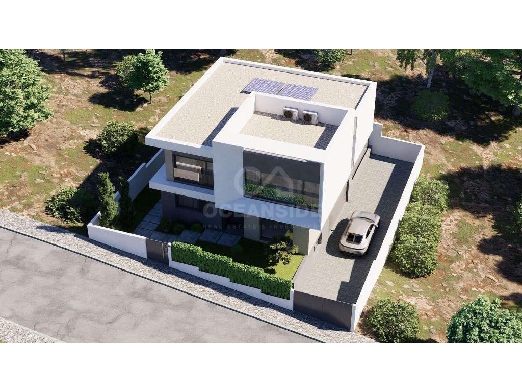 Moradia Moderna T4+1 com Piscina Arquitetura Contemporânea, 3 Pisos...-5