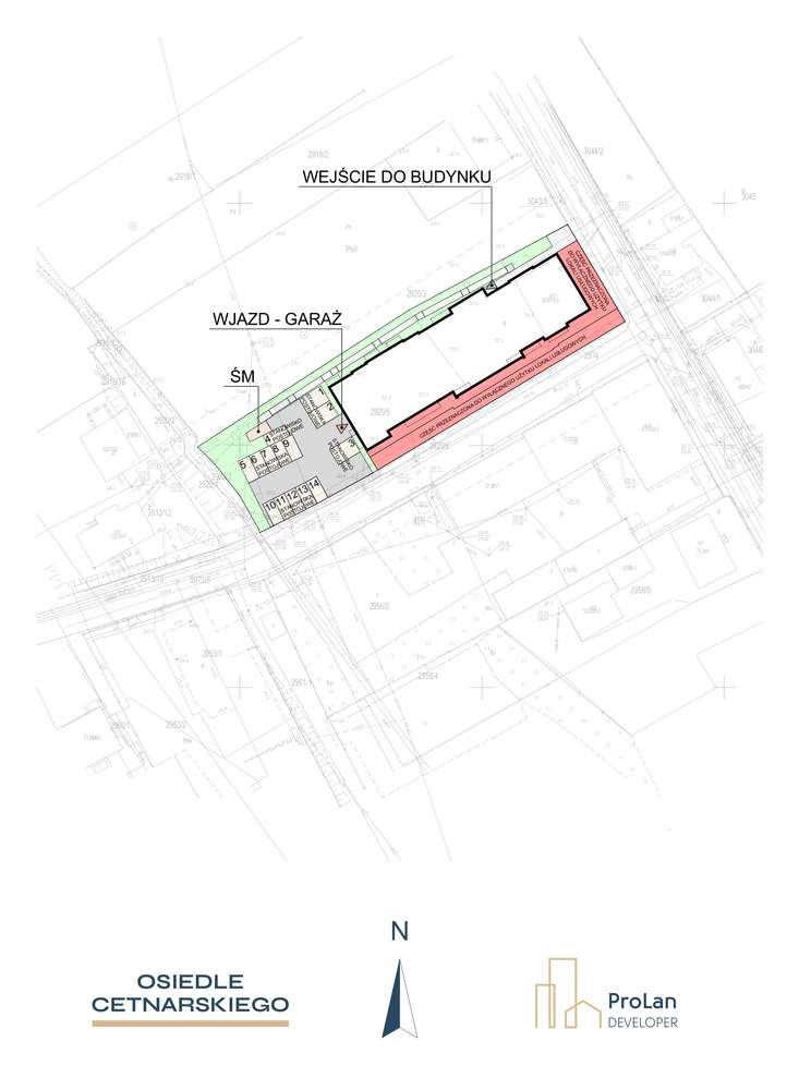 ul. Cetnarskiego, Łańcut. NOWA INWESTYCJA W CENTRUM MIASTA. - Pełny obrazek: 4/6