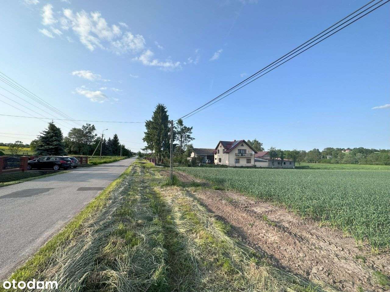 Działka rolno-budowlana Klimontów 1200m2 - Pełny obrazek: 5/6