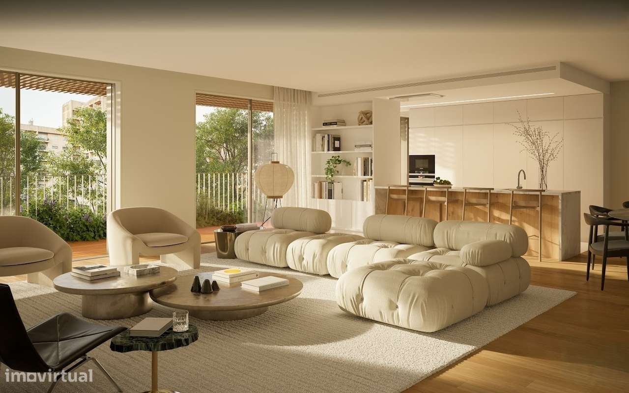 T5 de luxo c/ terraço e piscina com 685 m2 em construção na Av da Boav - Grande imagem: 3/28