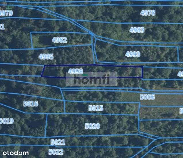 Działka leśna– Sułkowice, powiat myślenicki - Pełny obrazek: 2/2