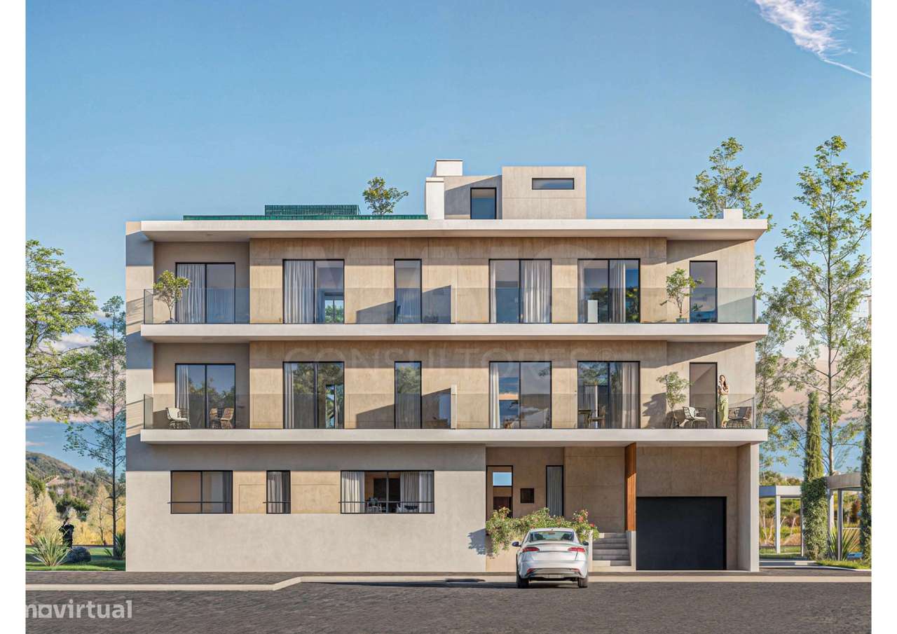 Apartamento T3 novo com estacionamento e piscina na cobertura - Grande imagem: 4/19