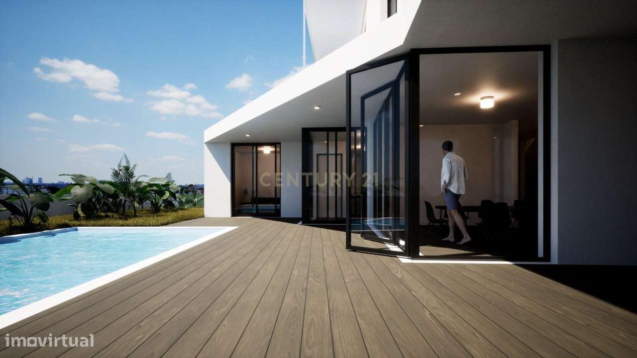 Luxuosa Moradia Independente Nova com piscina perto do Meco -  Sesimbr-9