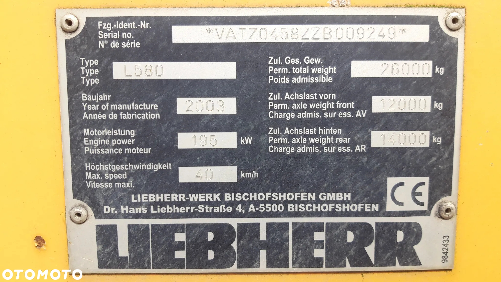 Liebherr L580 - 10