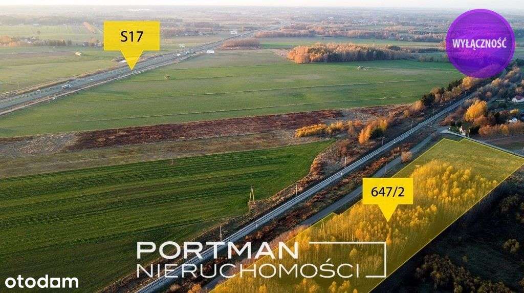 Działka Produkcyjno-Usługowa Trasa S17 - Pełny obrazek: 4/10