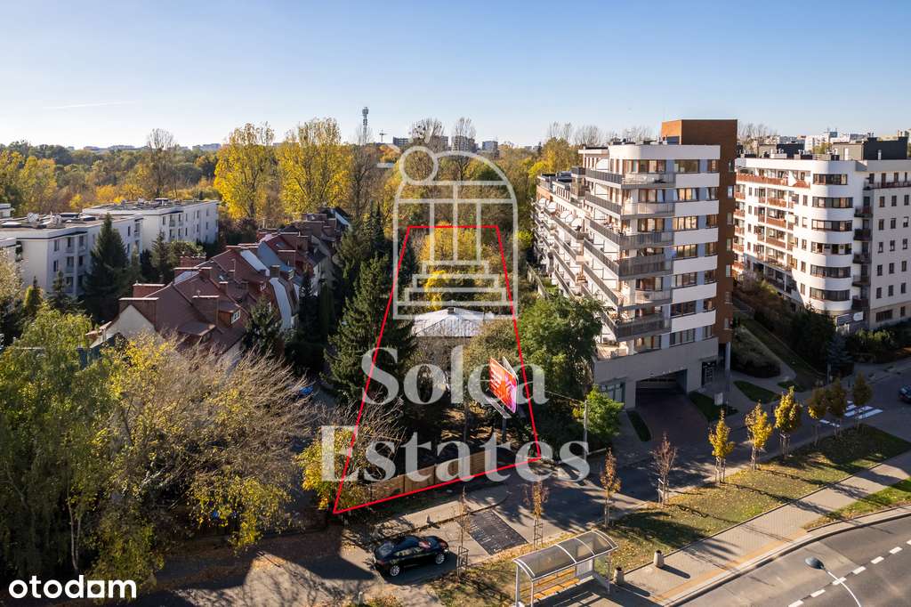 PRESTIŻOWA DZIAŁKA INWESTYCYJNA NA MOKOTOWIE