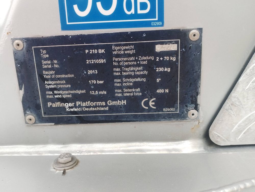 Podnośnika koszowy Zwyżka Pilot bdb stan 21 metrów OGON ! - zdjęcie 19