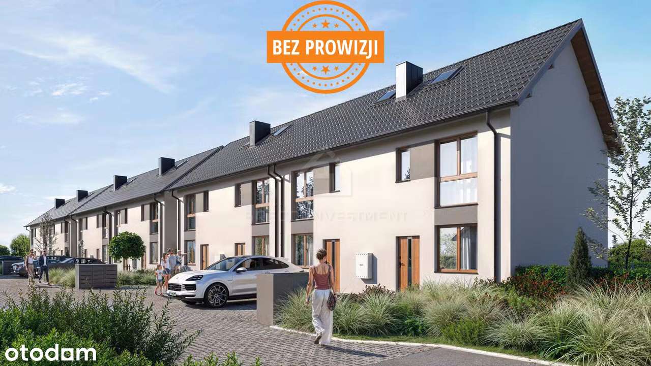 Skrajny segment, ogródek 60m2, światłowód | 0% prowizji!