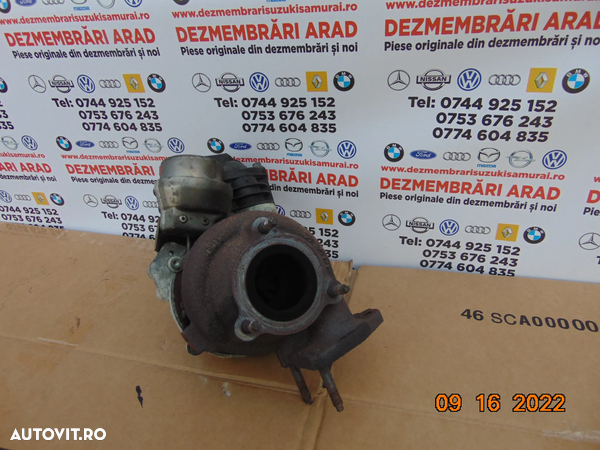 Turbina Renault Megane motor 1.6dci Scenic 3 grand scenic Nissan Qashqai 1.6 X Trail 1.6dci turbosuflanta turbo - 2