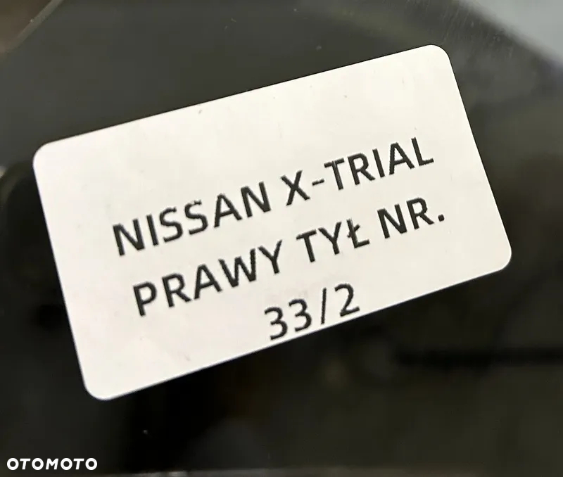Nissan X-trail T32 13-18r Szyba do drzwi lewa prawa tylna przyciemniana ciemna Oryginał  43R-007953 - 8