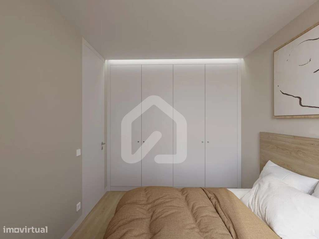 Apartamento T2 com terraço, no Parque Sinçães-3