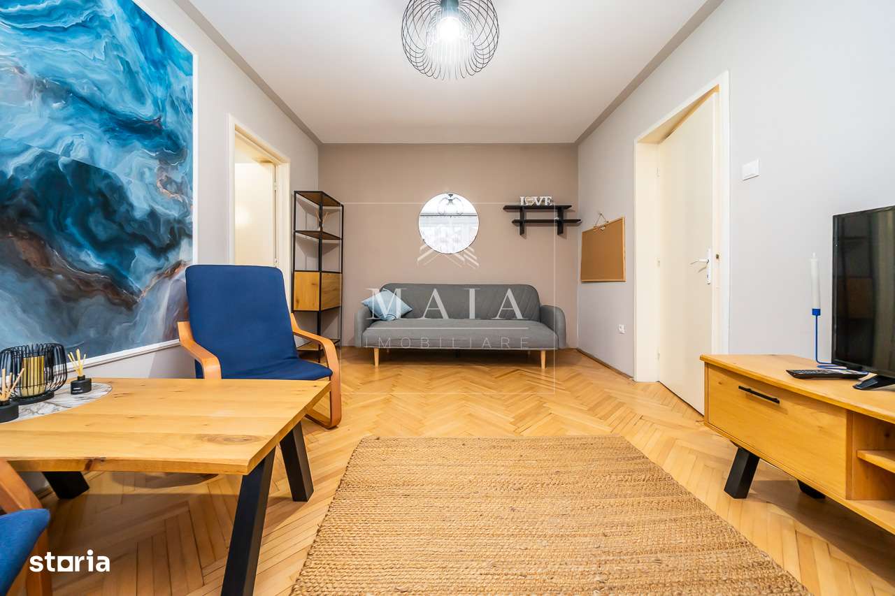 Apartament 3 camere, modern, balcon, central, Milea - politie - Imagine principală: 2/8