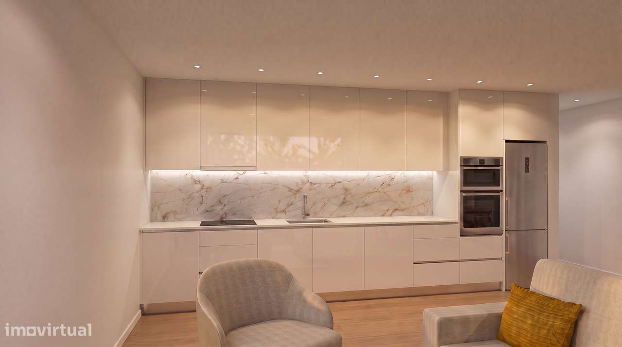 Apartamento T2 em construção - Calhetas / B-4
