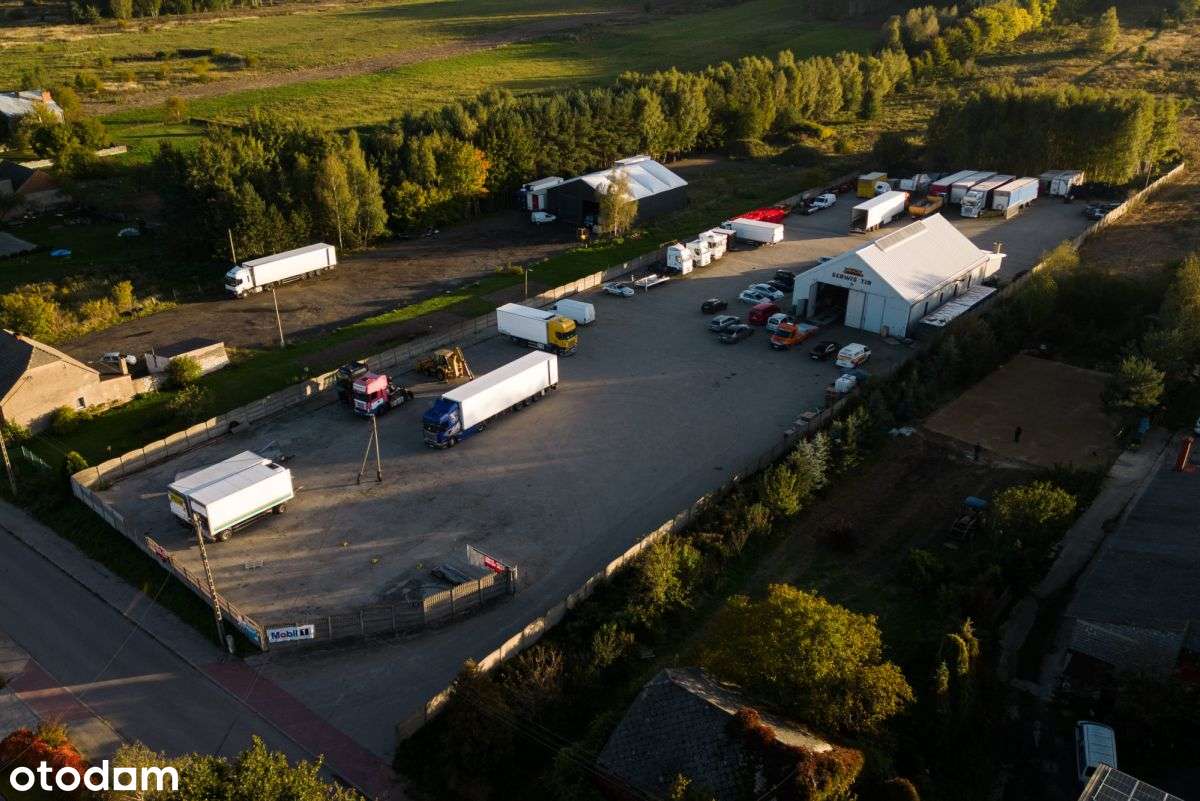 Działka inwestycyjna - 7500 m2 kostki brukowej. - Pełny obrazek: 5/5