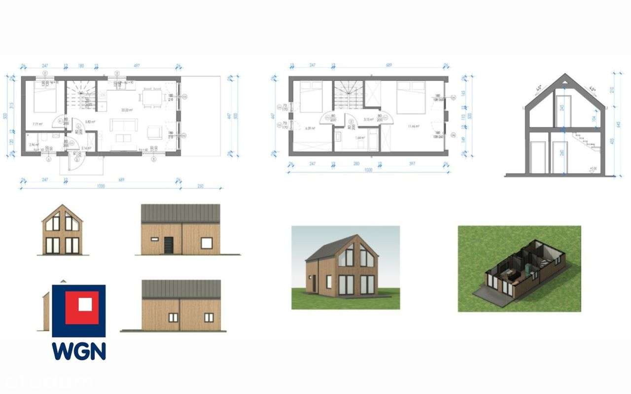 Dom | Las i jezioro | Owczegłowy, gm. Rogoźno-9