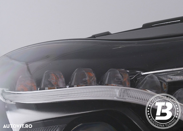 Faruri LED compatibile cu Mercedes E Class W212 Facelift Design - 15