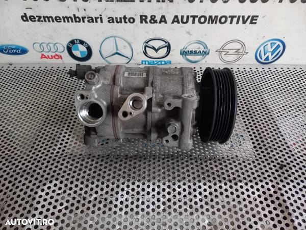 Compresor Clima Vw Seat Skoda Audi 1.0 TSI TFSI Cod 5Q0816803D T-Roc Fabia Ibiza Audi A1 Q2 Arona Golf 7 Octavia Polo Passat B8 Golf 7 Leon Etc. - Dezmembrari Arad - 2