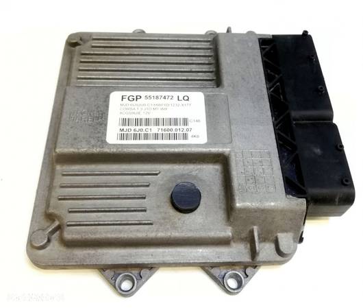 KOMPUTER OPEL CORSA C MJD6J0.C1 55187472 LQ - 1