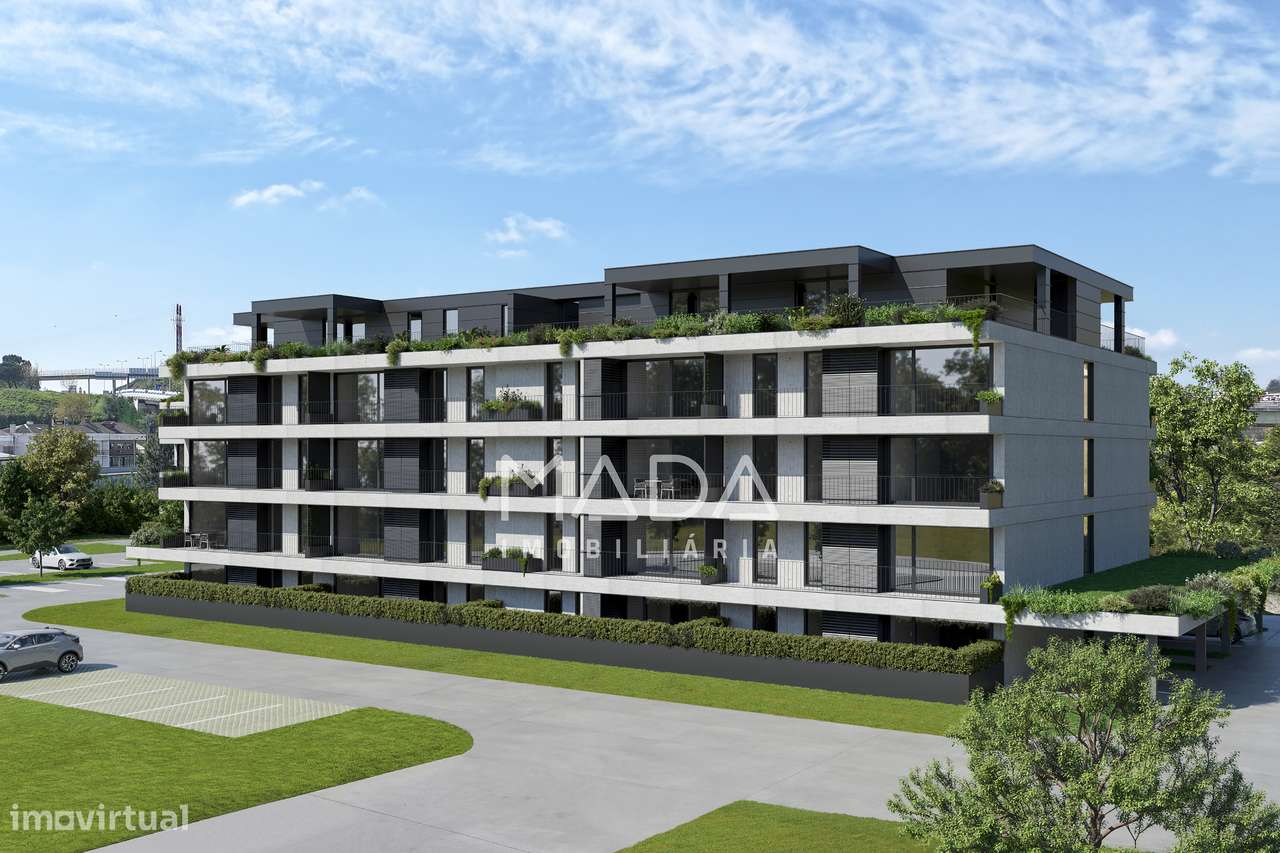 NOVO Apart. T1 c/piscina, ginásio e lugar de garagem em Braga - Grande imagem: 5/31