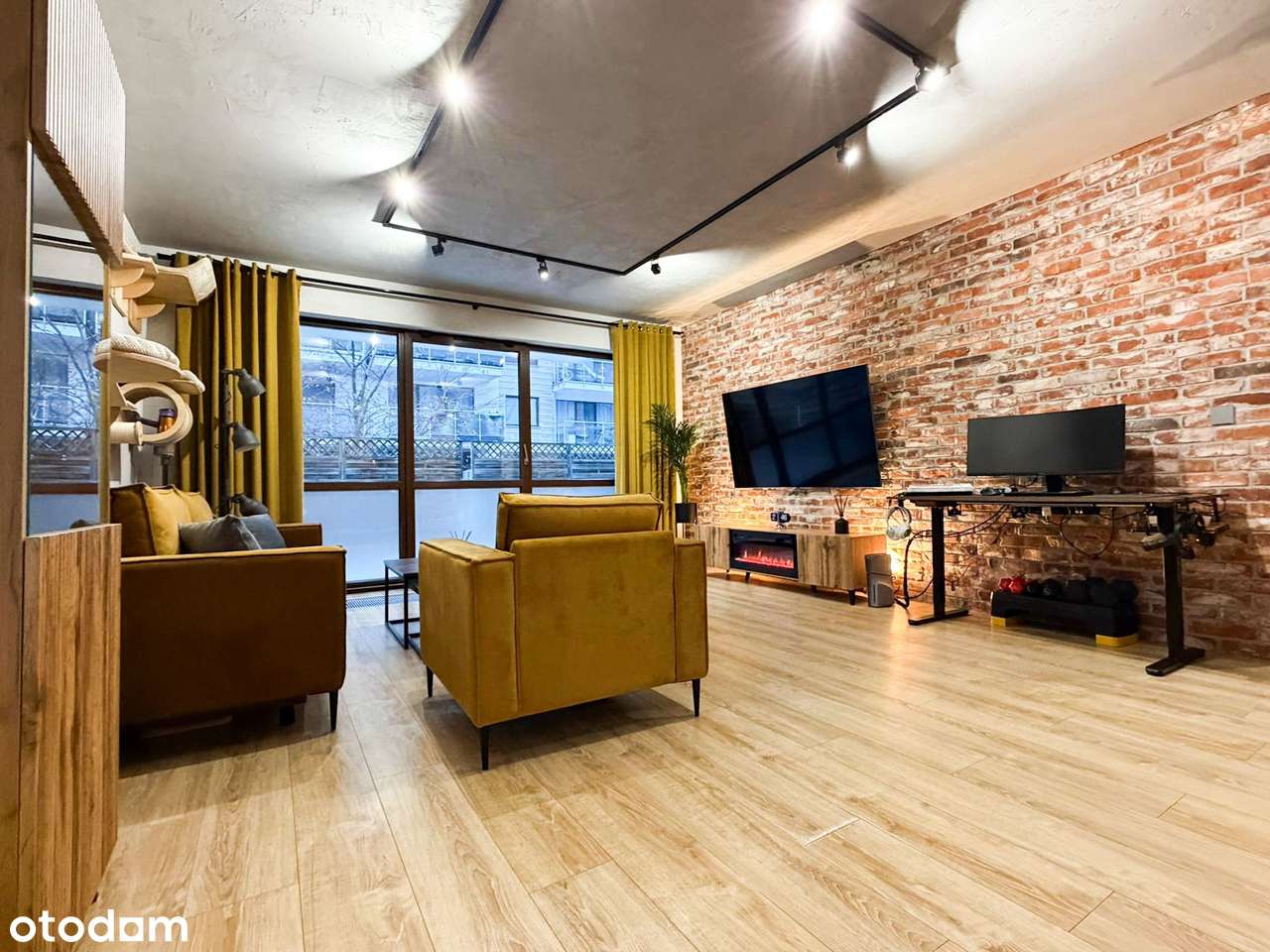 Loftowe 3-pokoje/ parter/ Taras 48m2/ Fordon/ Zamczysko/ oś. Eskulapa-1