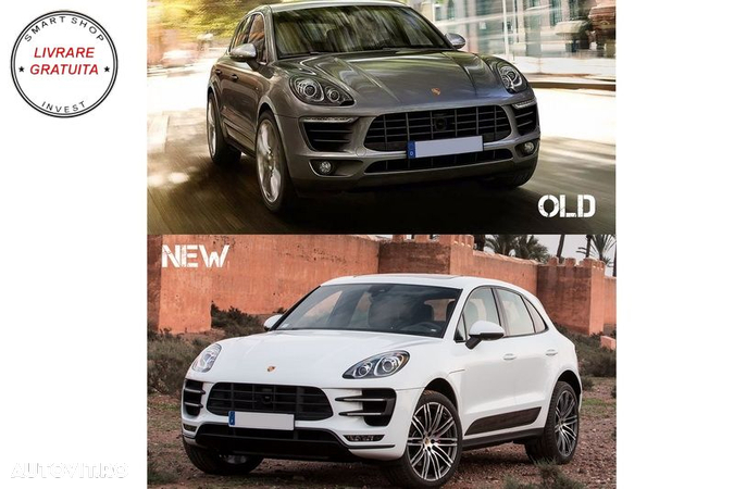 Bara Fata Porsche Macan (2014-07.2018) Turbo Design- livrare gratuita - 14