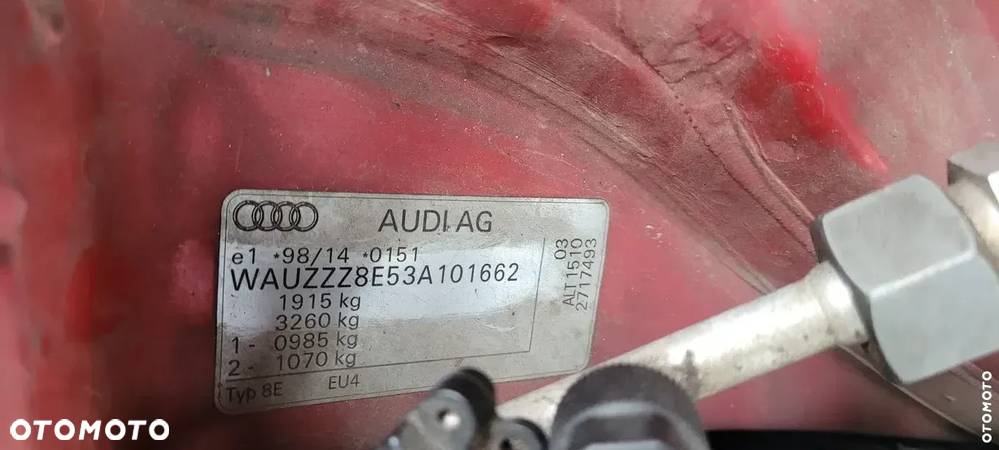 Audi A4 B6 2,0 B 130km Na części - 10