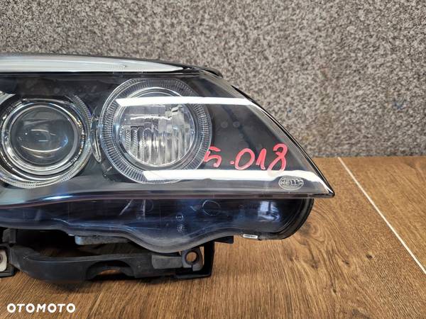 BMW 5 E60 E61 LIFT DYNAMIC BI XENON LAMPA PRAWY PRZÓD ANGLIK 7177736 - 4