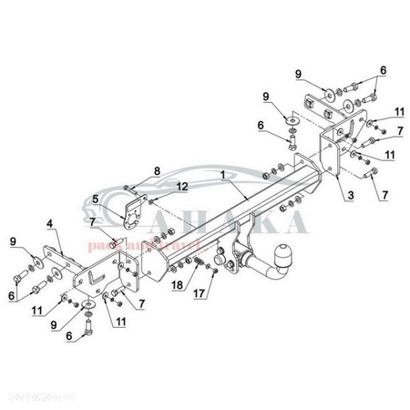 Hak Holowniczy Automat Do Jeep Compass Od 2017 - 3