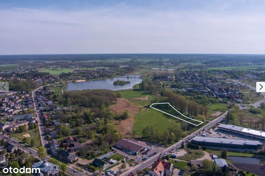 Działka przy rzece, centrum miasta, możliwe inwest