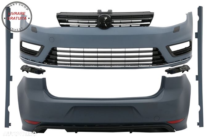 Kit Exterior Complet VW Golf VII 7 (2012-2017) R-line Look- livrare gratuita - 1