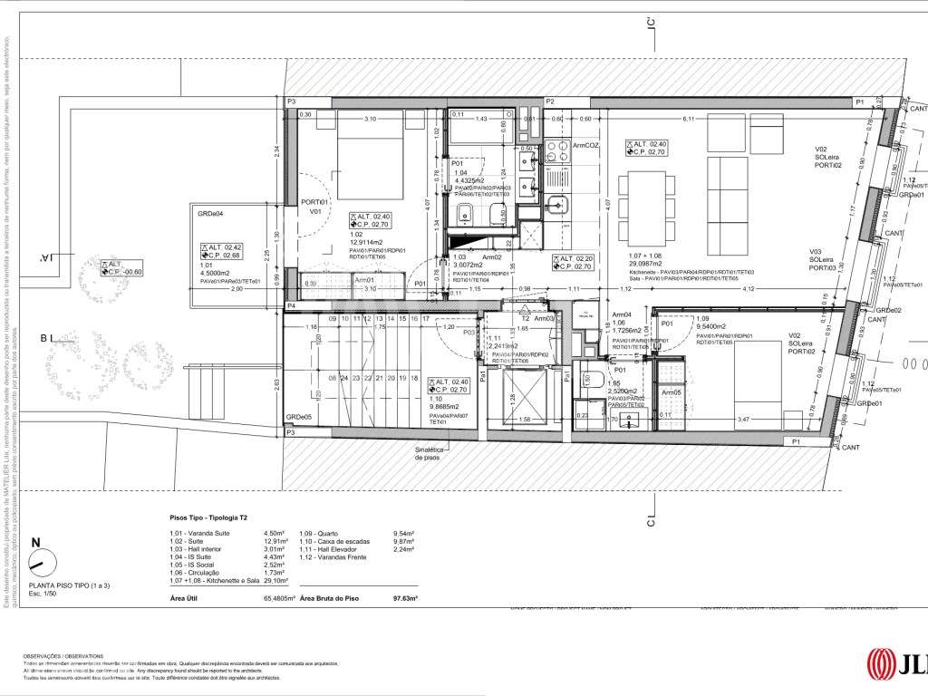 Apartamento T2, com varandas e estacionamento, em Lisboa-47