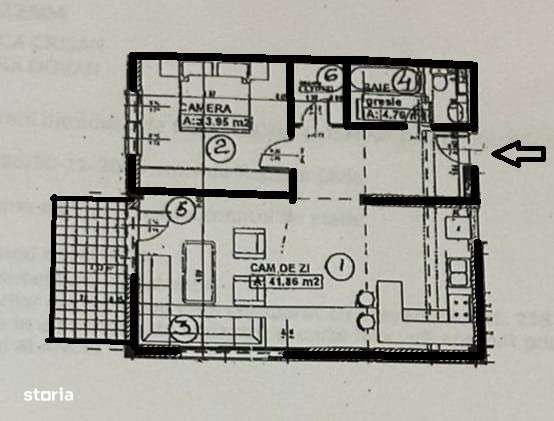 Apartament 2 camere, 59 mp, finisat modern,  zona str Alverna - Imagine principală: 4/20