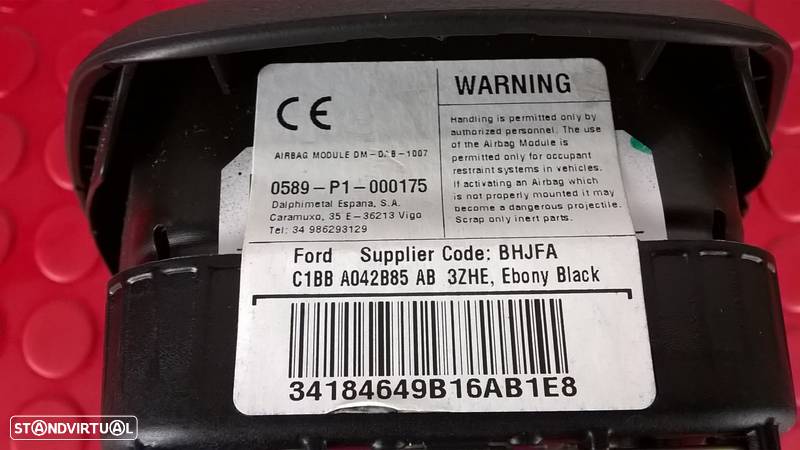 Airbag Volante - C1BB-A042B85-AB, C1BB A042B85 AB 3ZHE [Ford Fiesta VI ST] - 4