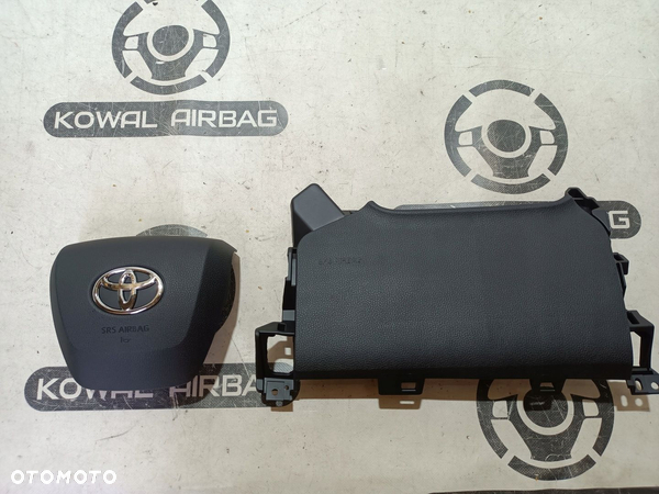 TOYOTA HIGHLANDER 3 III AIRBAG KIEROWCY KOLANOWA - 1