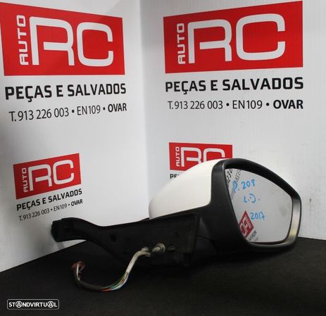 Espelho Retrovisor Direito Peugeot 208 de 2017 - 1