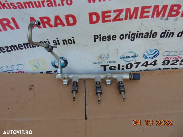 Rampa cu injectoare VW 1.0tsi Golf 7 golf 8 polo passat b8 b7 caddy t roc t cross seat arona ateca teracco leon ibiza skoda fabia octavia kamiq audi a1 a2 a3 q1 q2 q3 1.0 - 1