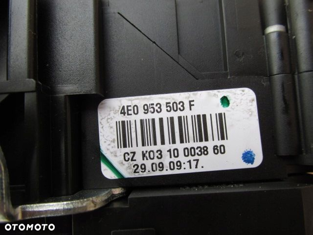 Audi A6 C6 lift Manetka przełącznik wycieraczek kierunkowskazów 4E0953521B - 9