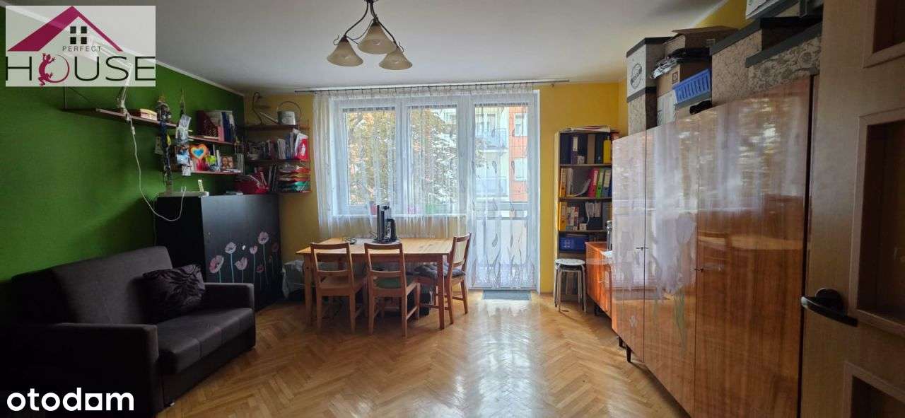 Duża kawalerka 35,6 m² z balkonem w idealnej lokal