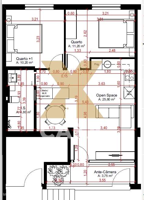 Apartamento T2 Venda em Nossa Senhora da Piedade,Ourém-17