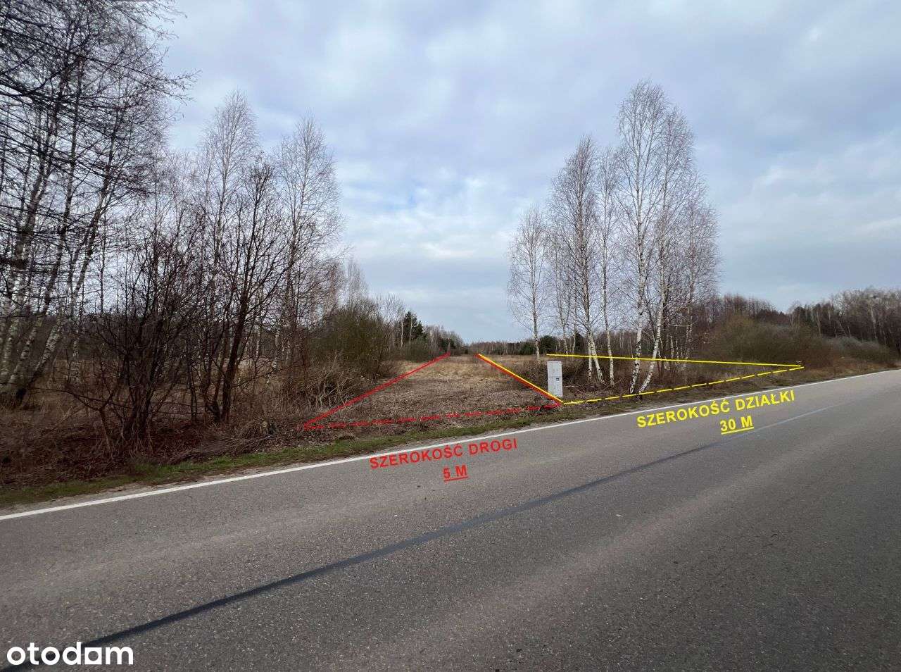 OKAZJA Działki, dostęp do drogi, media, blisko Warszawa 3x3000m2 - Pełny obrazek: 3/7