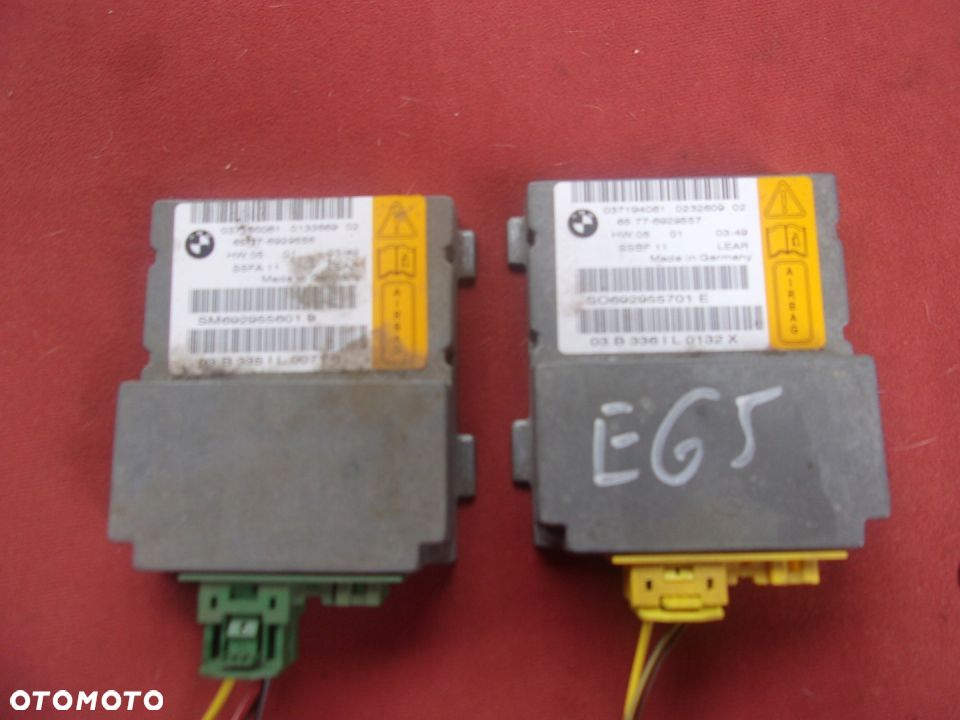 MODUŁ SENSOR AIR BAG BMW 7 E65 6929557 - 1